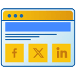 Simple Social Buttons