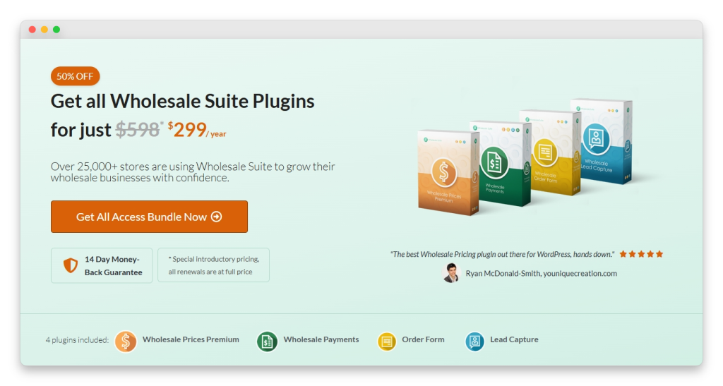 Wholesale Suite all access bundle