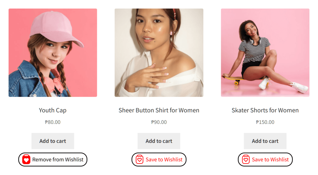 product-page-buttons-stw - Store Owner Tips Youth Cap: a pink baseball cap worn by a smiling girl against a pink background, denim jacket visible on her.