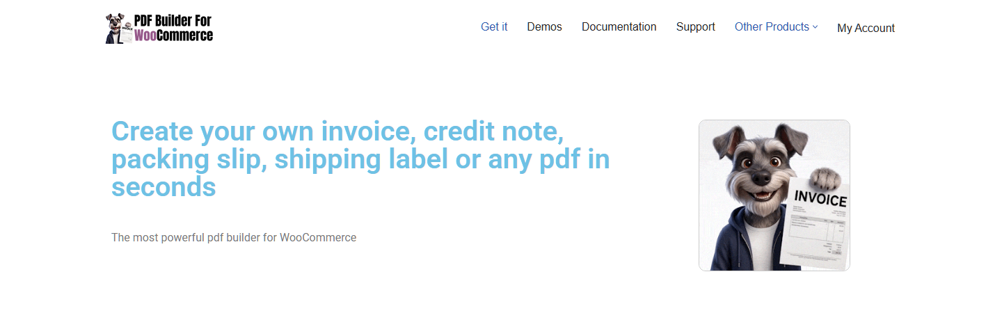 PDF Builder for WooCommerce homepage hero - Store Owner Tips PDF Builder for WooCommerce homepage hero